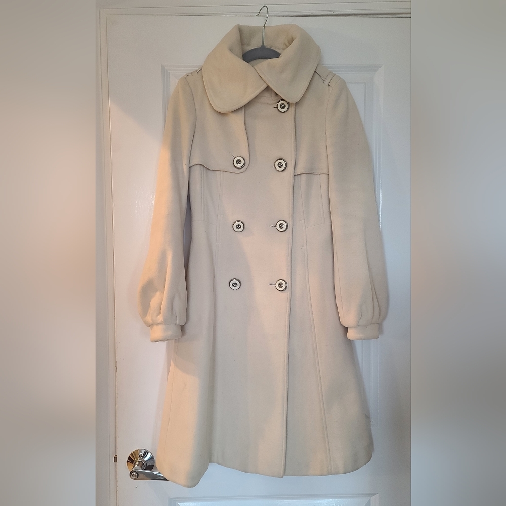 Mackage Cream Trench Coat